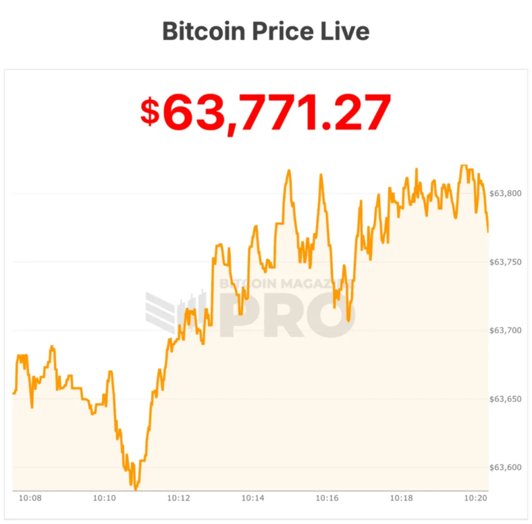 Krintant JAV VKI, Bitcoin kaina šoktelėjo virš 64 000 USD