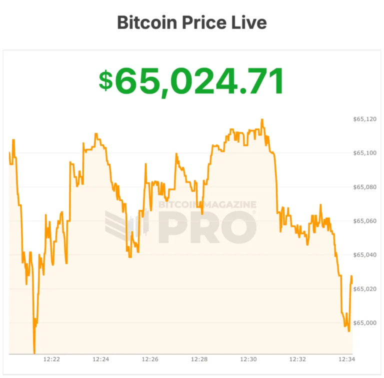 Bitcoin kaina pakilo daugiau nei 65 500 USD dėl švelnių infliacijos duomenų
