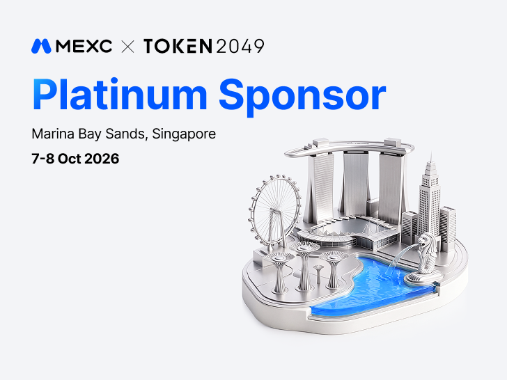 MEXC grįžta į TOKEN2049 Singapūrą kaip platininis rėmėjas su interaktyvia patirtimi ir pramonės pokalbiais
