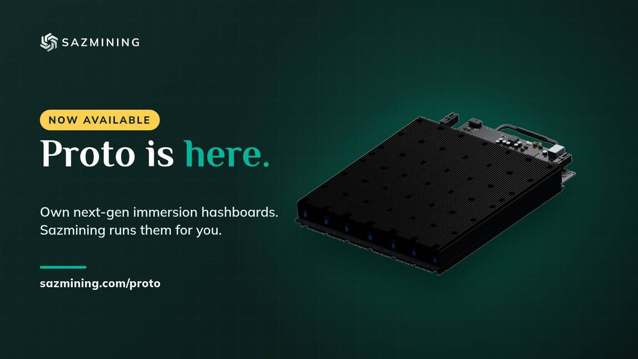 „Sazmining“ individualiems savininkams pristato „Proto“ immersion hashboards su 0% finansavimu nuo 1 397 USD