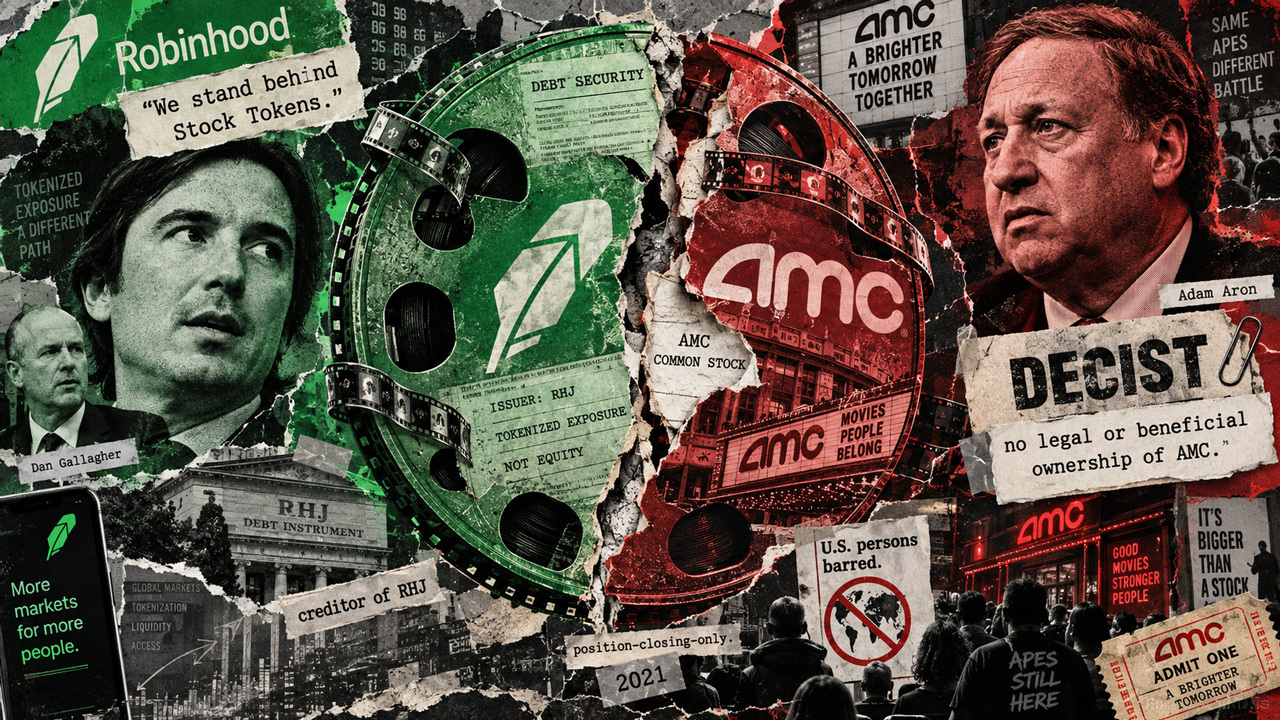 AMC žetonų ginčas: Robinhood atmeta generalinio direktoriaus reikalavimą sustabdyti