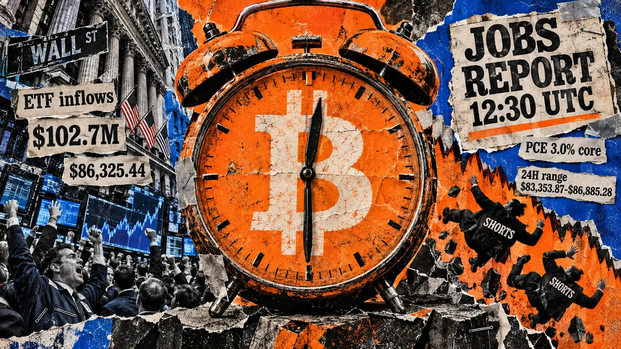 „Bitcoin ETF“ paklausa grįžta, nes mitingas susiduria su JAV darbo vietų išbandymu