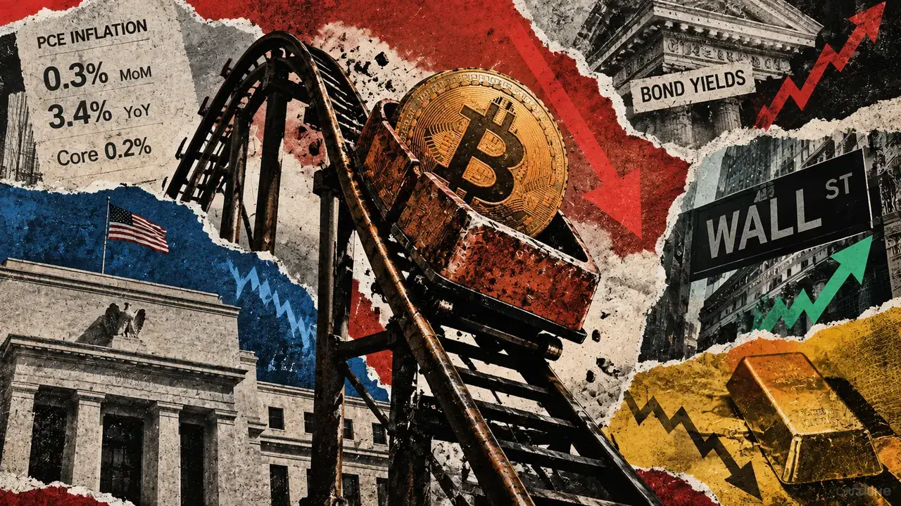 „Bitcoin“ nesugeba išlaikyti 85 000 USD išmušimo, todėl kaltinami obligacijų pajamingumo šuoliai