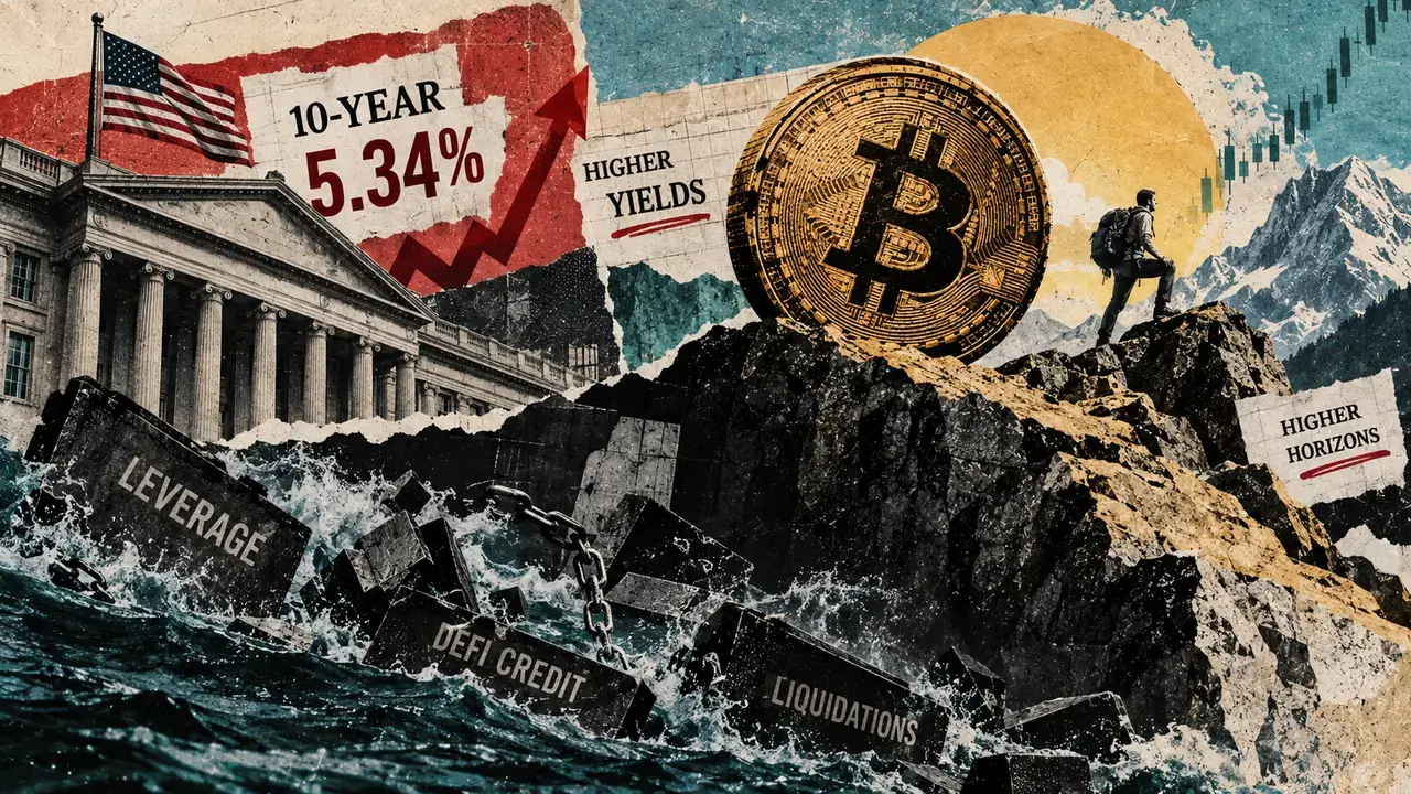 Bitcoin išgyveno 5% pajamingumą, bet kriptovaliutų pigių pinigų era – ne