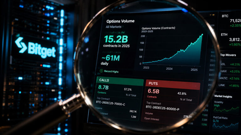 Bitget pristato JAV akcijų opcionus ir tokenizuotas akcijas