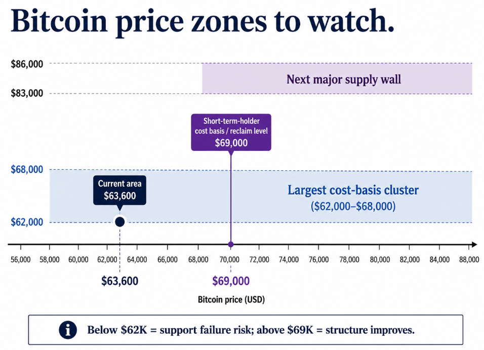Trys Fed pareigūnai ką tik balsavo už palūkanų normos kėlimą, kai Bitcoin kabo ant 62 000 USD lentynos