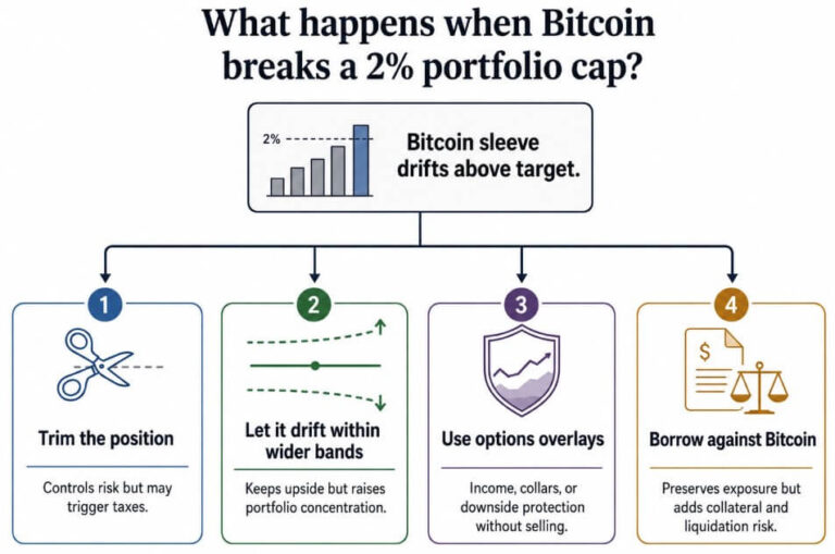 BlackRock 2% Bitcoin riba: poveikis portfelio rizikai