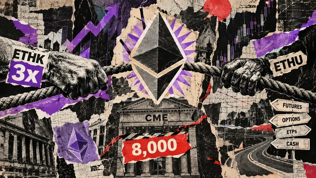 Ethereum siūlomas 3x ETF gali pasiekti CME ateities sandorių slenkstį tik su 362 mln.