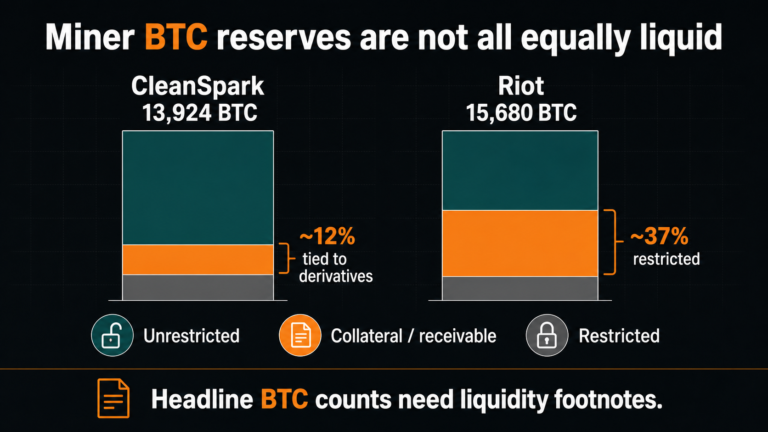 Bitcoin kalnakasiai įkeičia iki 12 % iždo BTC vietoj pardavimo