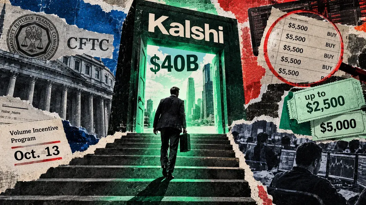„Kalshi“ anksti žudo apdovanojimus už apimtį, nes siekia 40 milijardų dolerių