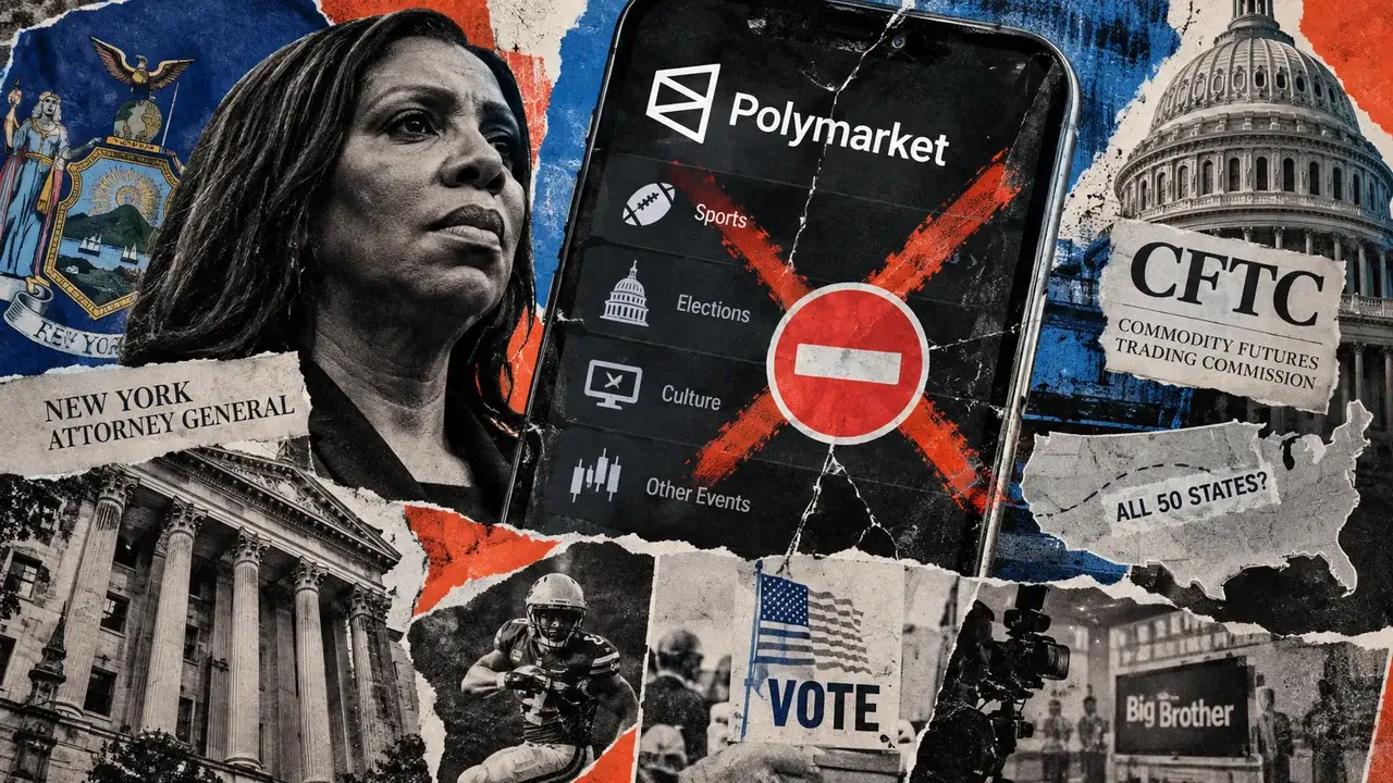 „Polymarket“ tampa naujausiu Niujorko prognozavimo rinkos tikslu