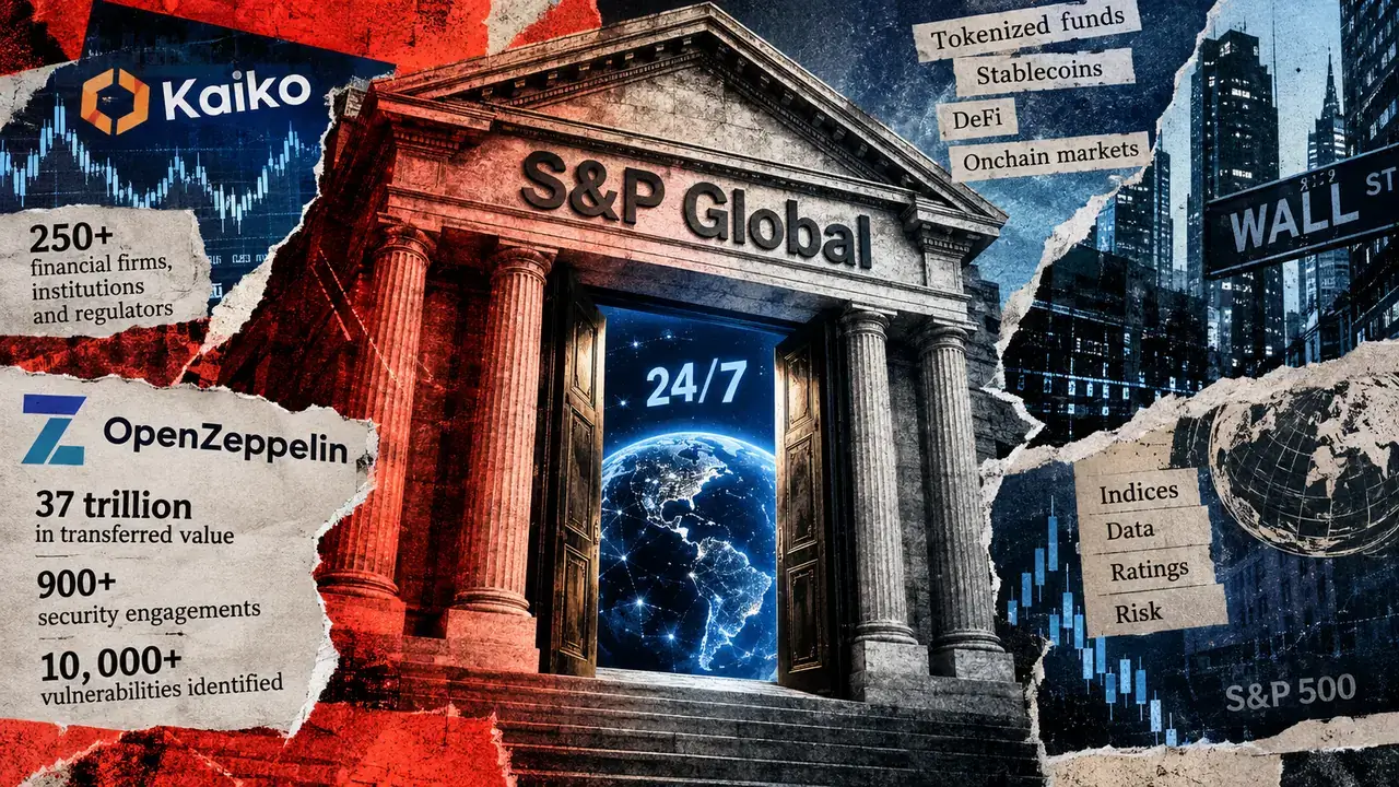 Nuo Kaiko iki OpenZeppelin, S&P Global tyliai ruošiasi rinkoms, kurios niekada neužsidaro
