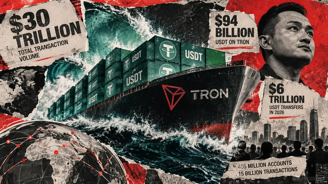 Kodėl TRON 30 trilijonų USD apimtis gali tapti spąstais