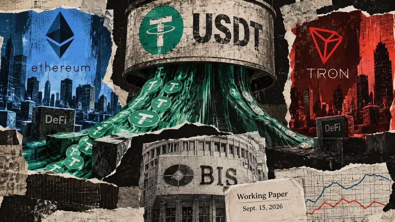 USDT augimas neįrodo didesnės DeFi paklausos, rodo BIS duomenys